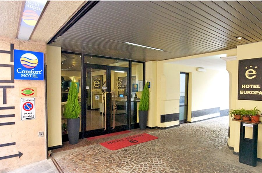 Hotel Europa ジェノヴァ エクステリア 写真